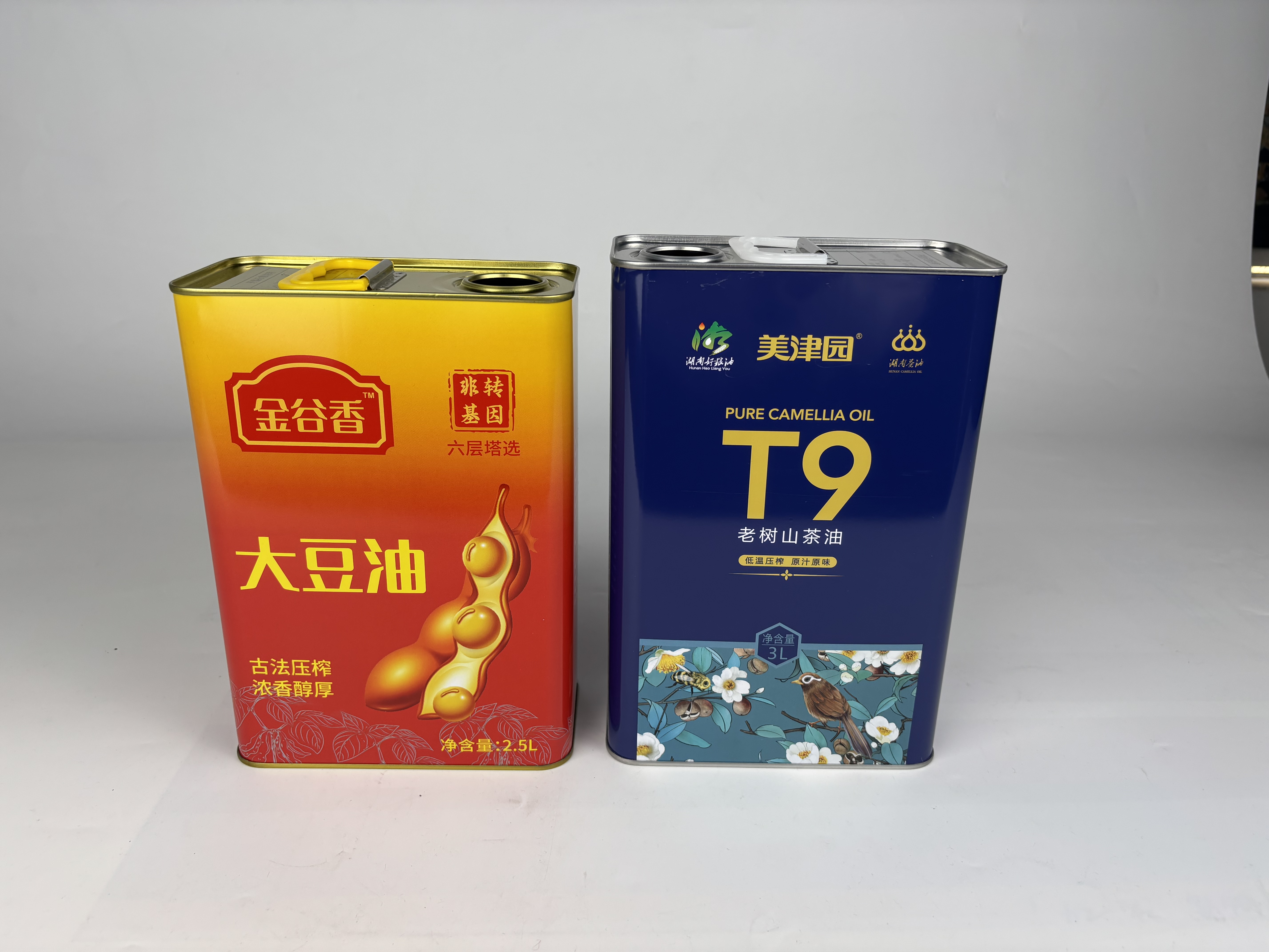 廣東花生油鐵罐  花生油用什么包裝好？